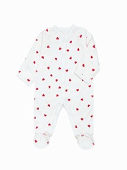 Комбинезон Sleep Сердечки red (56,62)