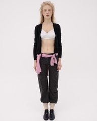 Носки в рубчик из шерсти ангоры Ветивер