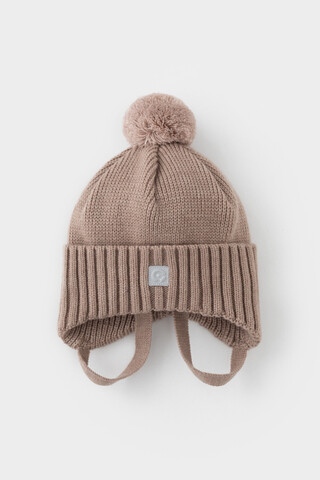 шапка  для девочки  КВ 20401/ш/бархатный беж