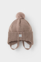 шапка  для девочки  КВ 20401/ш/бархатный беж