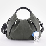 Сумка Саломея 357 македония оливковый + черный хит продаж