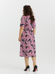 4534 Халат на пуговицах