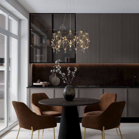 Подвесной светодиодный светильник Freya Elara FR5591PL-L36BS