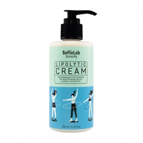 Selfielab BIOSOFY Крем-липолитик Подтягивающий для борьбы с целлюлитом ,флакон 200мл