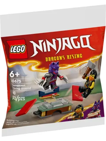 Конструктор NINJAGO 30675 Тренировочная площадка для турнира