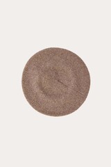 Берет из кашемира бежевый