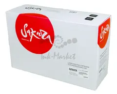 Картридж Sakura Q5945X (45X) для HP, черный, 20000 к.