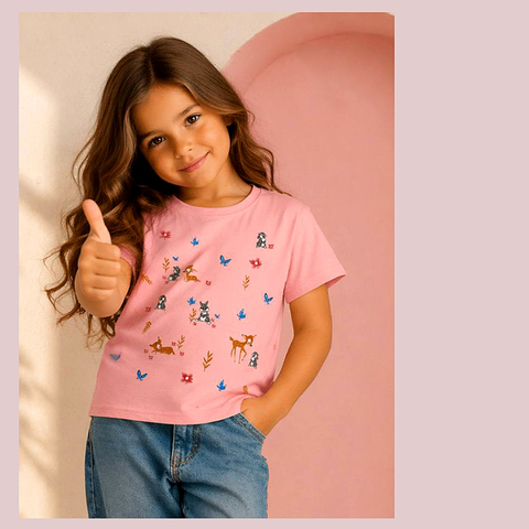 Футболка хлопок д (2-5) 260416-N587