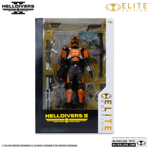 Фигурка Траншейный Инженер CE-25 из игры Helldivers 2 McFarlane Elite Edition