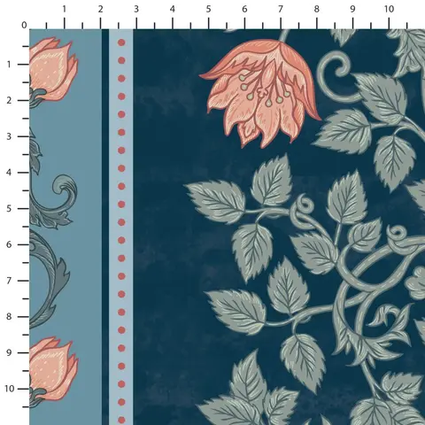 Ткань для пэчворка JulidoQuilt коллекция Поэзия лепестков