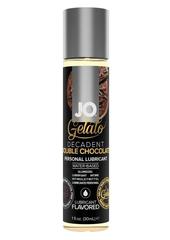 Лубрикант с ароматом шоколада JO GELATO DECADENT DOUBLE CHOCOLATE - 30 мл. - 