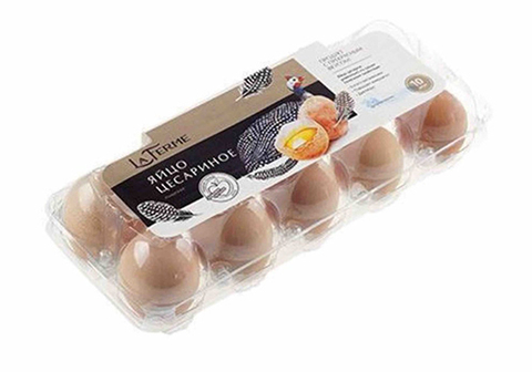 Яйцо цесариное La Ferme, 10шт
