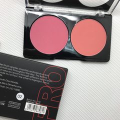 OG-Y6875 Румяна для лица шелковистые+бронзатор тон 02,Blush/Soft Lights Duo