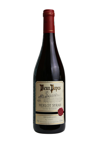 Вино Vieux Papes Cerage Merlot-Syrah Red Dry Vin De France 12.5%