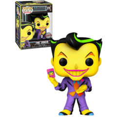 Фигурка Funko POP! Heroes DC Batman Animated Series Joker (Black Light) (Exc)