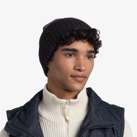 Вязаная шапка Buff Hat Knitted Rutger Graphite фото 2
