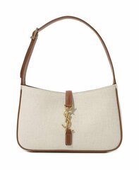 Сумка Saint Laurent Le 5 à 7 Hobo коричнево-бежевый