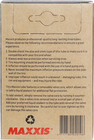 Картинка велокамера Maxxis   - 4