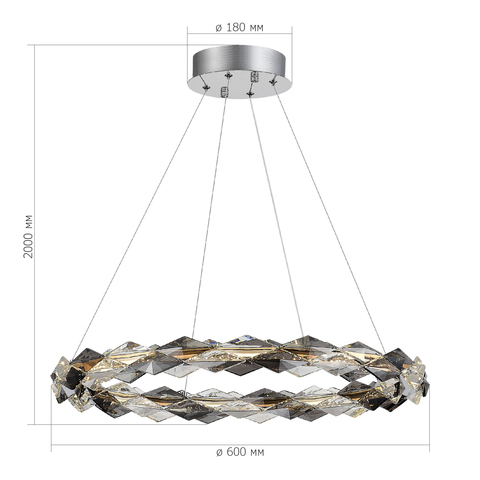 Люстра подвесная ST Luce Diamanta SL6009.103.01