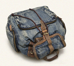 Джинсовый рюкзак C.L.B. Jeans