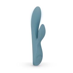 Вибратор с клиторальным стимулятором The Violet Rabbit Vibrator - 20 см. - 