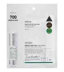 VT Cosmetics Reedle Shot 700 2 Step Mask двухступенчатая тканевая маска с микроиглами для глубокого восстановления кожи