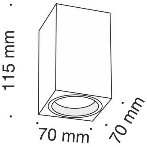Накладной светильник Maytoni Alfa C011CL-01W