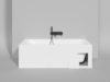 Salini 102026MF ORLANDA 170x80 Встраиваемая ванна с прямоугольной чашей, регулируемые ножки, RAL полностью