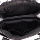 Сумка Саломея 852 мульти итальянский серо-черный