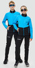 Детская тренировочная куртка Nordski Jr. Advance Light Blue/Black
