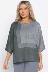 Джемпер Орлеан (серый/изумруд) Б14998-4М LT Collection