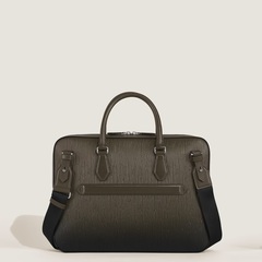 Тонкий портфель из кожи Corteccia Sfumato