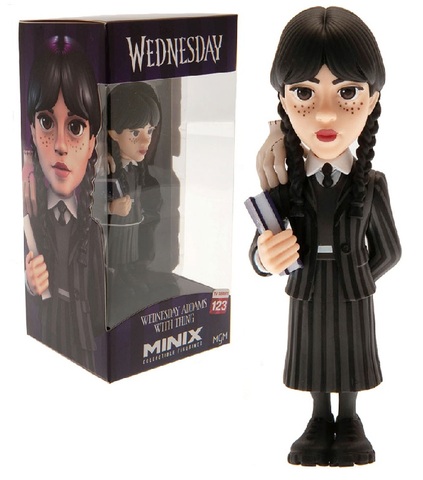 Фигурка Уэнсдей Аддамс и Вещь из сериала Wednesday