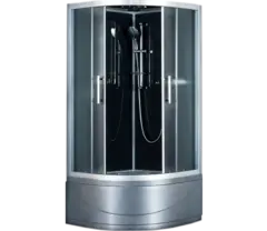 Душевая кабина Esbano (Эсбано) ESG-90CRB, с высоким поддоном, 90х90х210