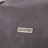 Сумка Саломея 127 македония серый + черный