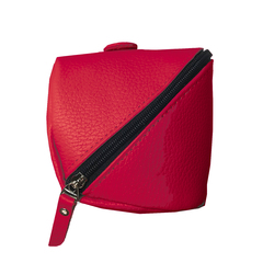 Дорожная косметичка под заказ, красная