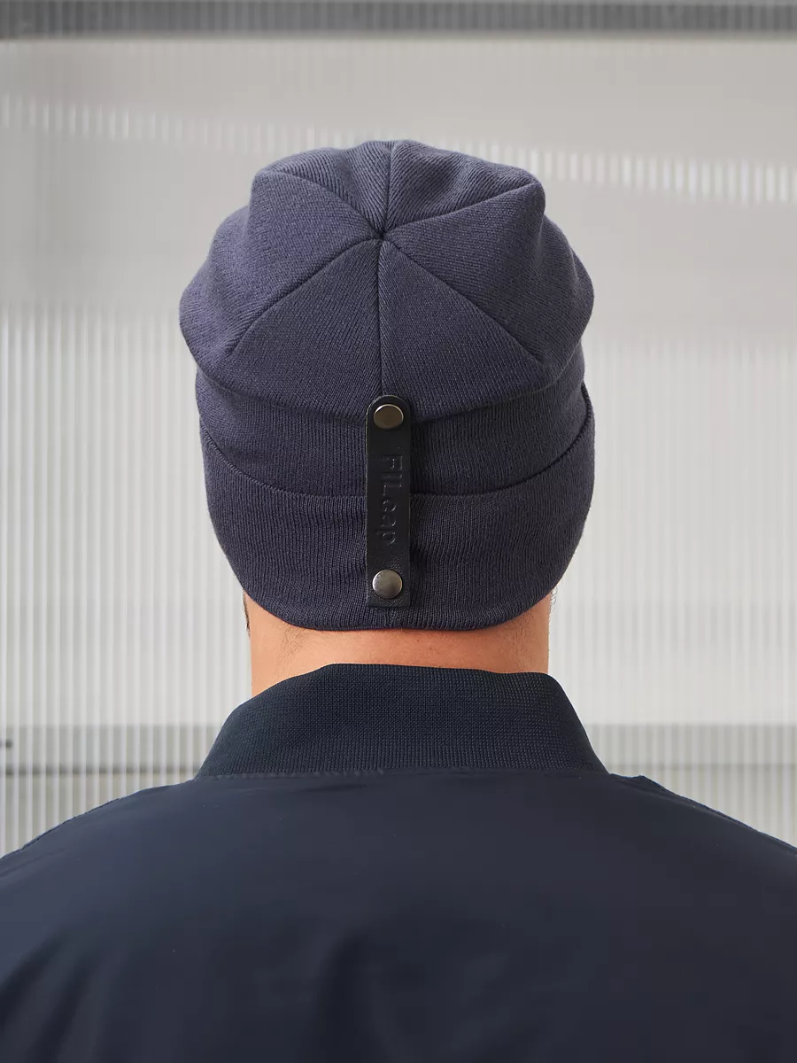 Шапка бини зимняя весенняя с флисом