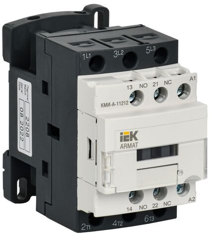 ARMAT Контактор КМИ-А-11212 LC1D 12А 110В/АС3 1NO/1NC IEK
