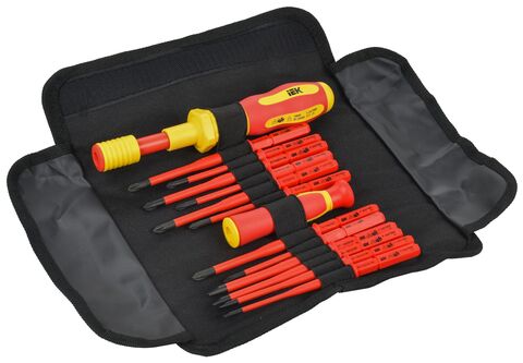 ARMATOOL Отвертка динамометрическая с жалами SLIM 14шт IEK