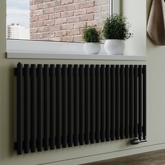 Радиатор трубчатый Guardo Torre 3D-600-24 NK-VER-R R9005(M) черный матовый