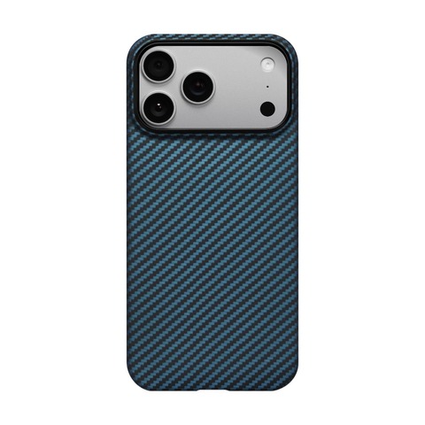 Чехол Pitaka Edge Case для iPhone 17 Pro, Синий | Black/Blue