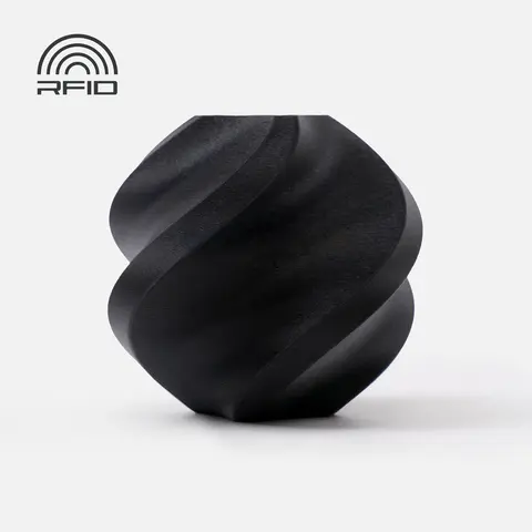 Пластик для 3D-печати Bambu Lab PLA Matte, 1.75 мм, 1 кг, угольно-чёрный (Charcoal), без катушки, A01-K1-1.75-1000-SPLFREE