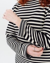 Купить Тельняшка двойной вязки 100% хлопок ВМФ (черная полоса) ГОСТ МИНОБОРОНЫ в Магазине тельняшек