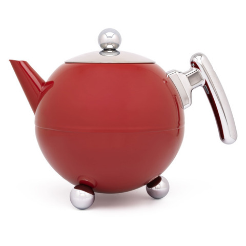 Чайник заварочный Bredemeijer Bella Ronde 1.2л красный