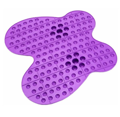 Массажный коврик для ног, цвет фиолетовый