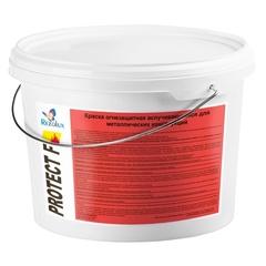 Protect f краска огнезащитная для металлоконструкций Protect F, белая, 20кг