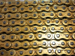 Цепь DID 520 VX2 120 звеньев Gold