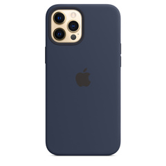 iPhone 12 Pro Max Silicone Case with MagSafe Deep Navy