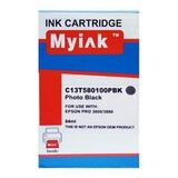 Картридж MyInk для (T5801) EPSON St Pro 3800/3880 Photo Black (84ml, Pigment, необходим чип оригинального картриджа)
