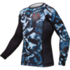 Рашгард Hardcore Training Nordic Ornament Black/Gray LS